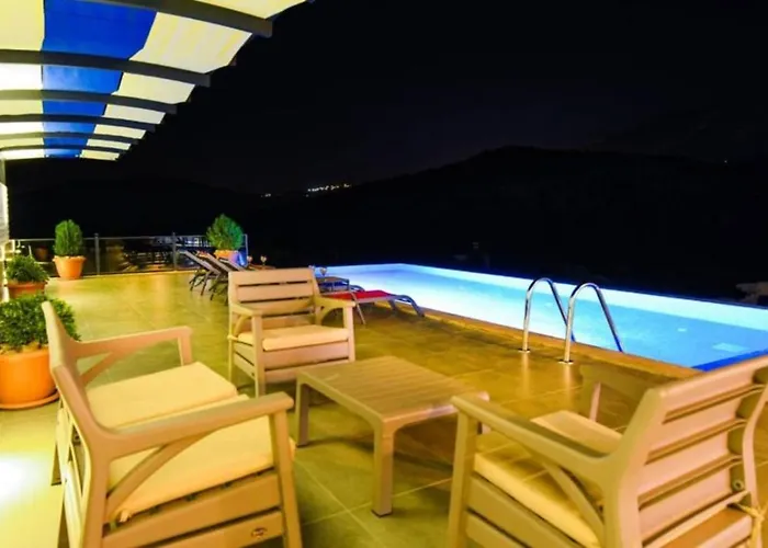 Willa Ulugoel 2 Bedroom Secluded With Private Pool Hot Tub Kalkan